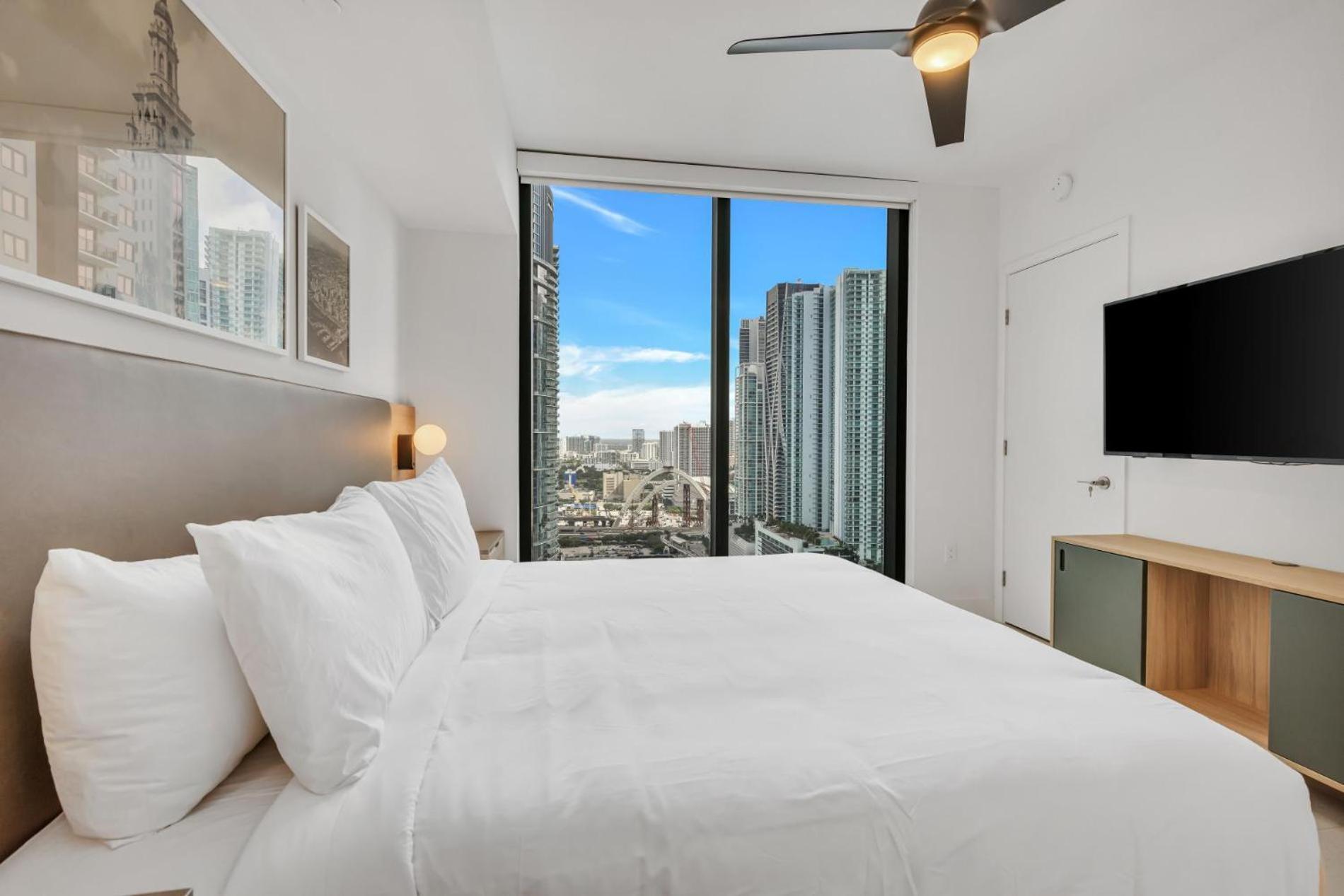Modern 1Br Apartment With Breathtaking Views Heart Of Downtown Μαϊάμι Εξωτερικό φωτογραφία